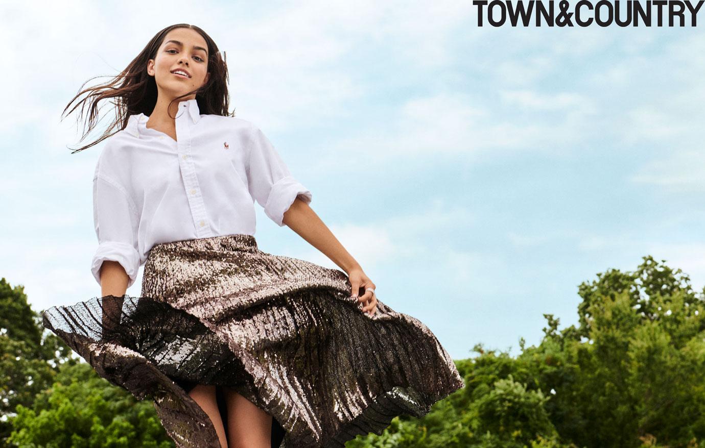 rachel zegler covers september issue of town and country