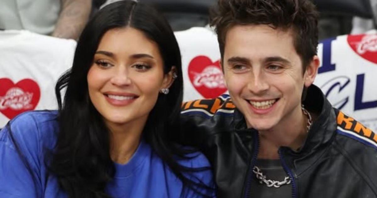 Kylie Jenner and Timothée Chalamet