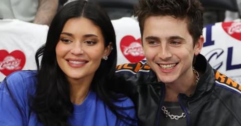 Kylie Jenner and Timothée Chalamet