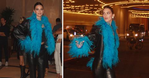 kendall jenner at the flamigo hotel in vegas