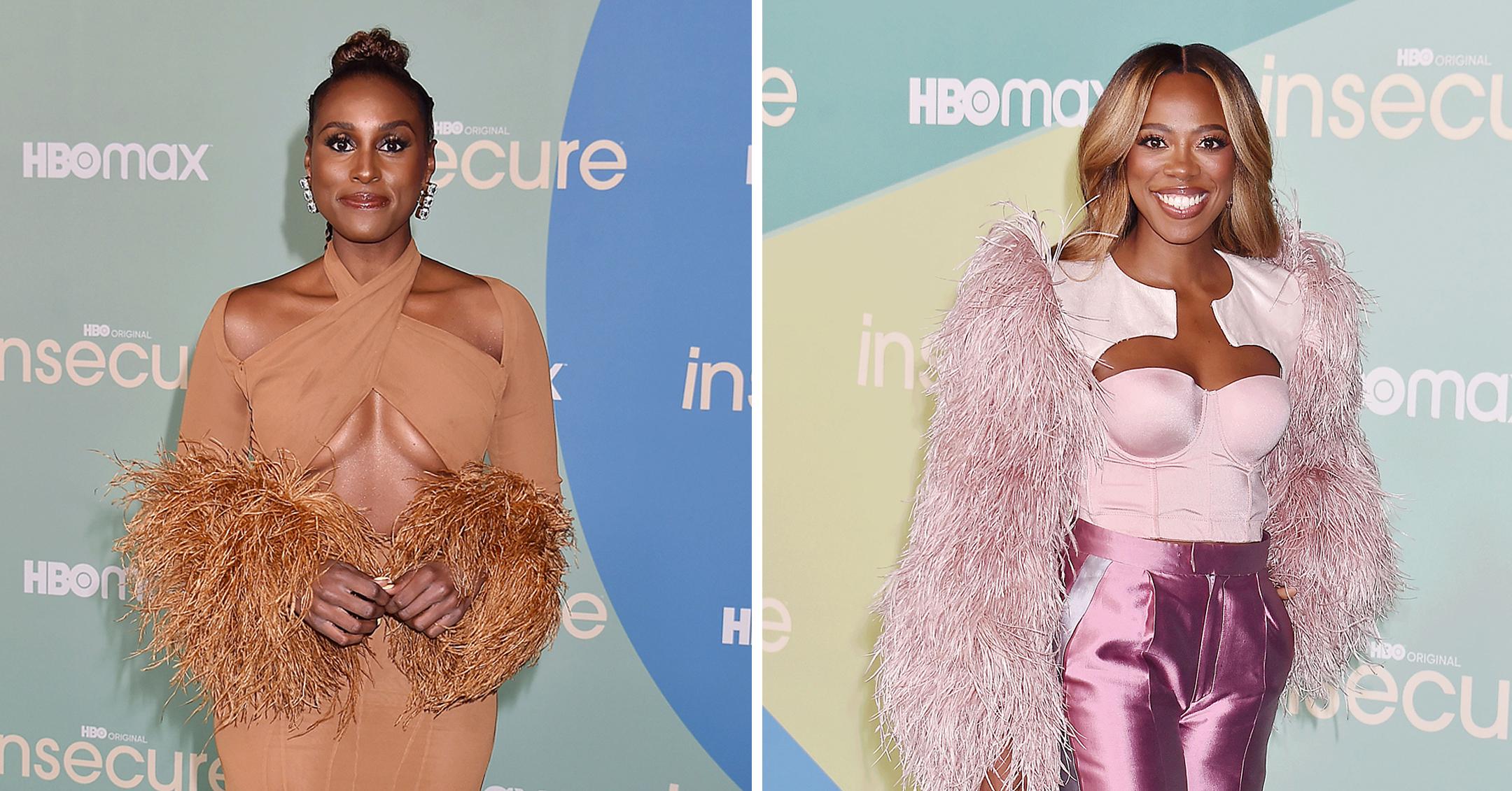 celebs at premiere of insecure season