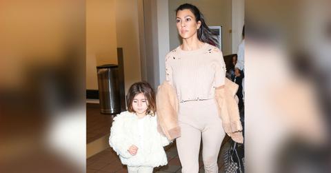 kourtney kardashian year old daughter penelope best friends tiktok dance watch pp