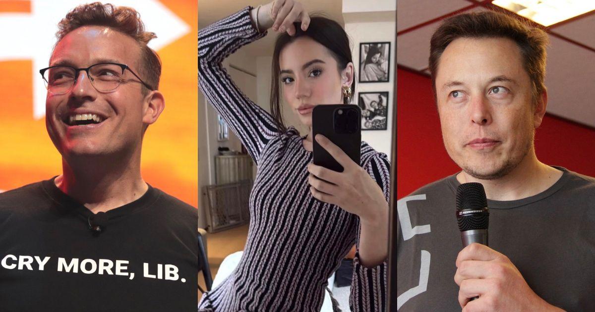 Benny Johnson; Ashley St. Clair; Elon Musk