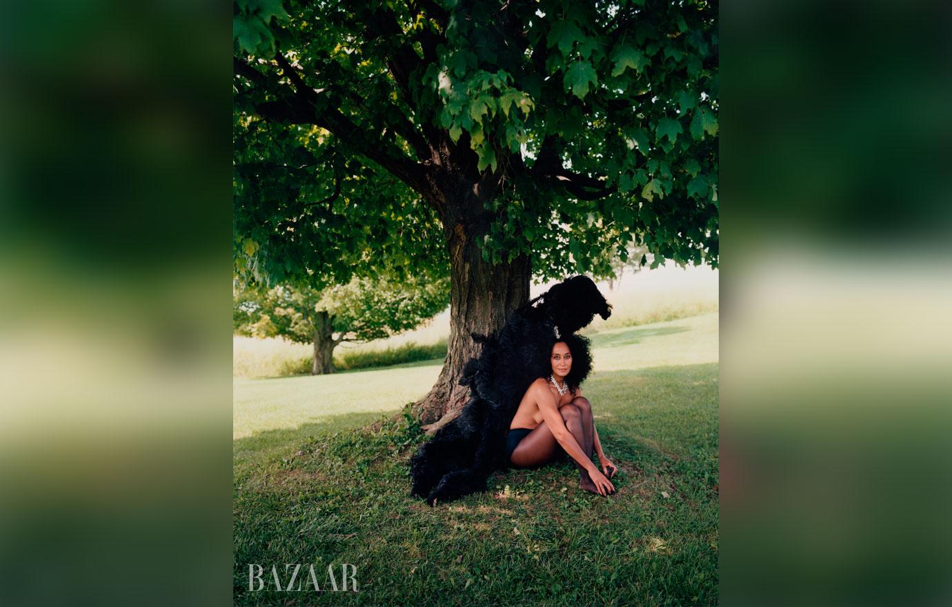 tracee ellis ross covers harpers bazaars november home issue