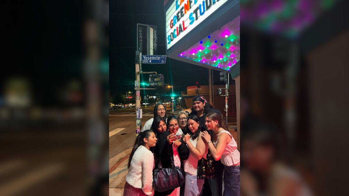 photo of Lauren Greenfield and kids.