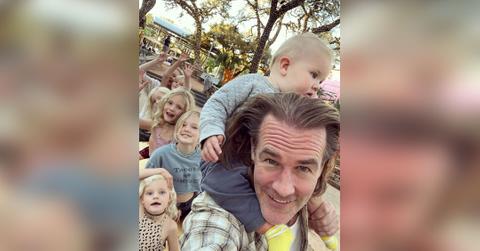 exclusive james van der beek pp