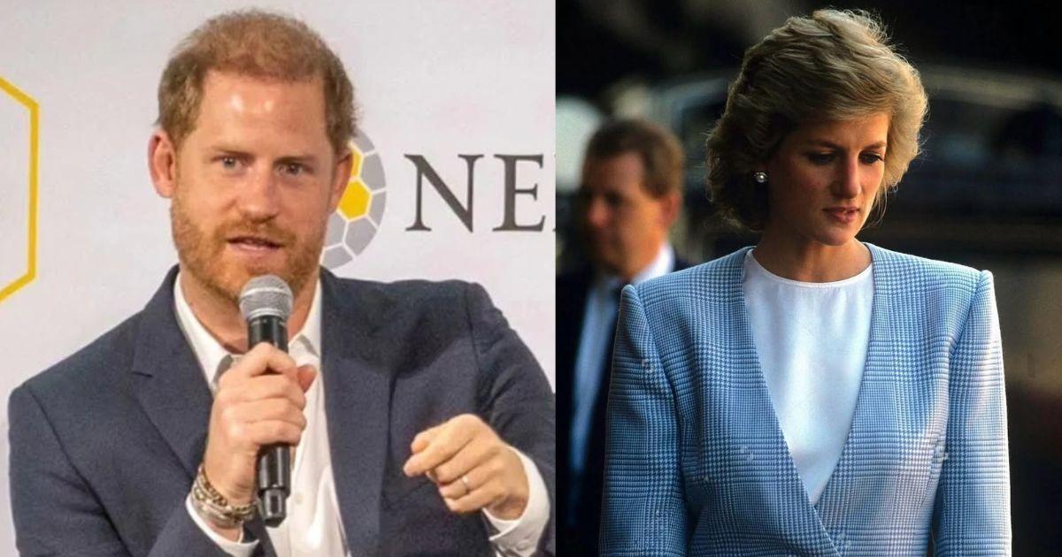 Prince Harry and Princess Diana 