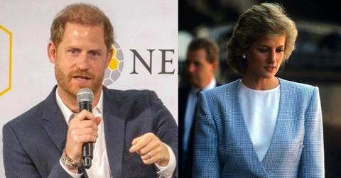Prince Harry and Princess Diana