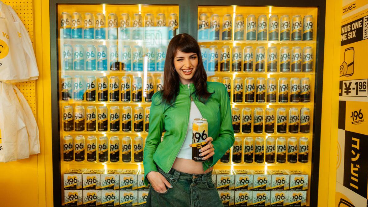 image of -196 Vodka Seltzer Kicks off Seltzer Season With Rebecca Black at the Konbini Backroom in NYC