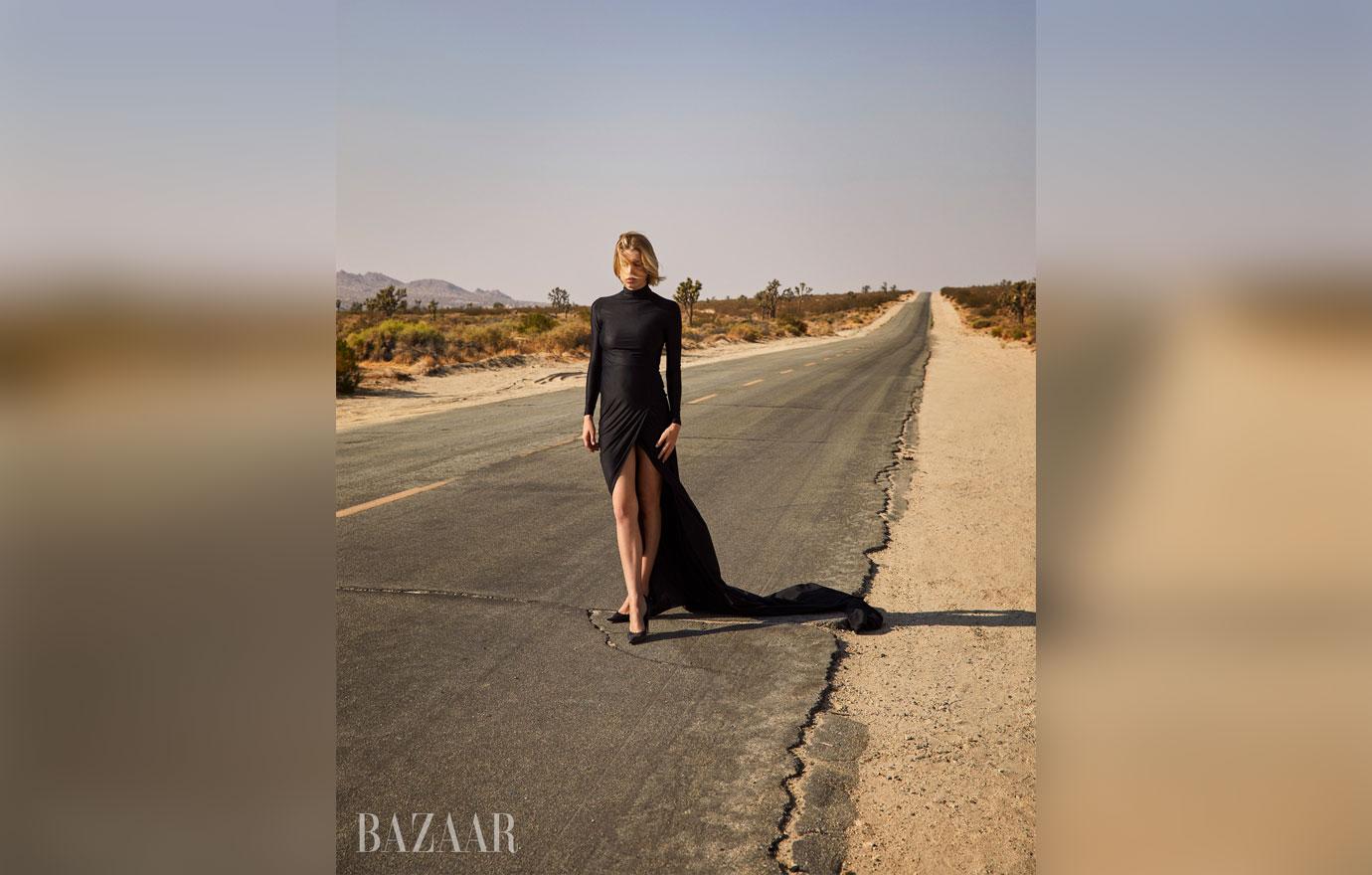 hunter schafer covers harpers bazaar december january art issue