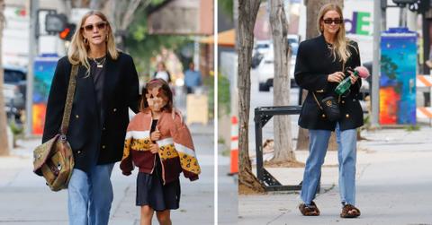 ashlee simpson out shopping with daughter jagger pp