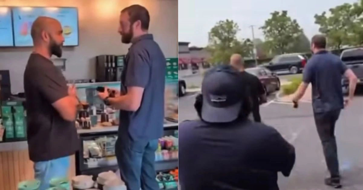 'Shame on You': Alleged ICE Agents Forced to Leave Coffee Shop After Women Confront Them With Anti-ICE Chants