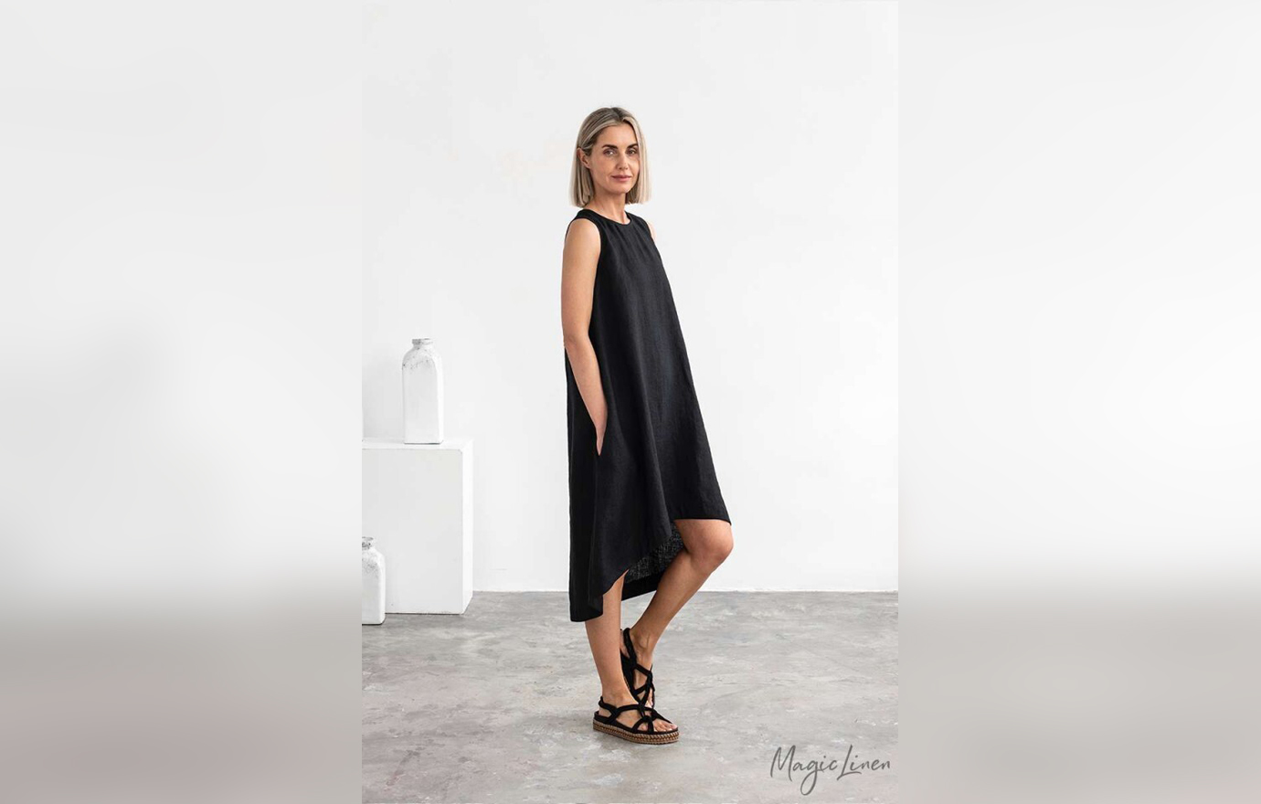 meghan markle magic linen dress Meghan Markle's cheap heatwave white linen dress is finally back in stock