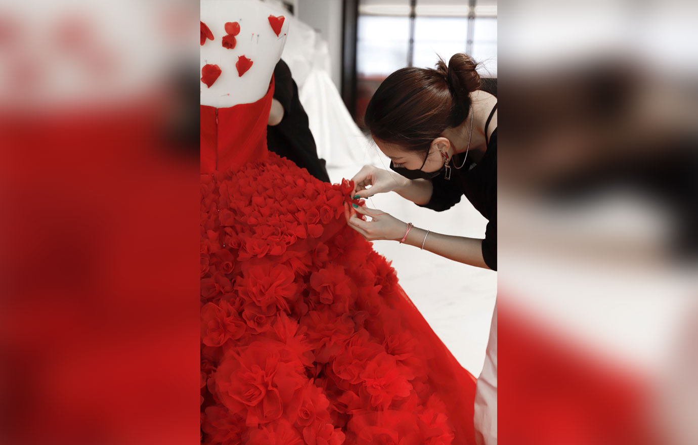 red i bet you think about me dress Exclusive